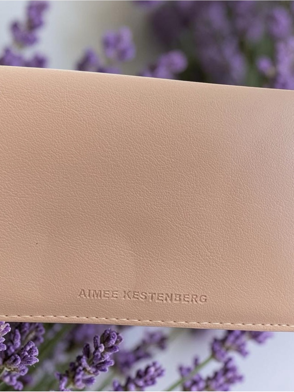 Aimee Kestenberg Blush Pink Leather Wallet